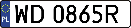 WD0865R