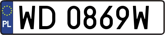 WD0869W