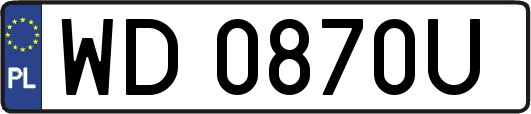 WD0870U