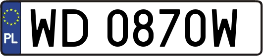 WD0870W