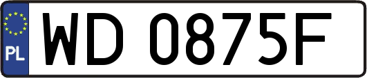 WD0875F