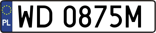 WD0875M