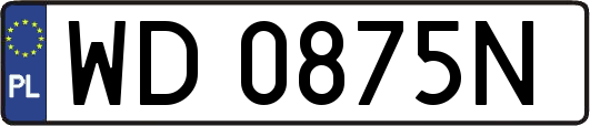WD0875N