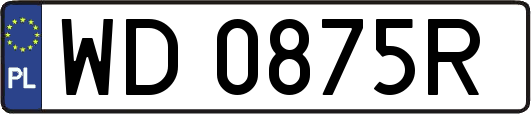 WD0875R