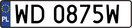 WD0875W