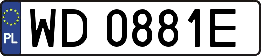 WD0881E
