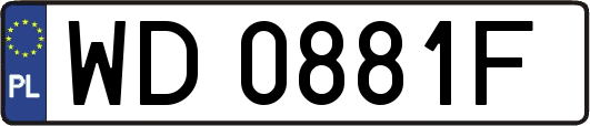 WD0881F