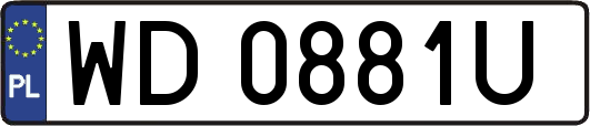 WD0881U