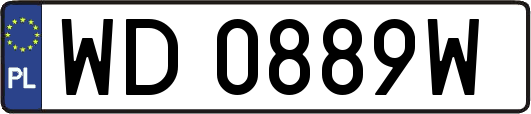 WD0889W