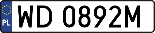 WD0892M