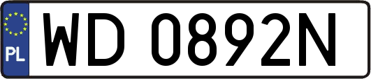 WD0892N