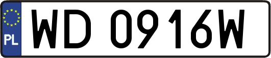 WD0916W