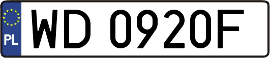 WD0920F