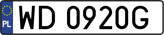 WD0920G