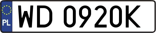 WD0920K