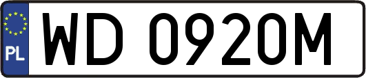 WD0920M