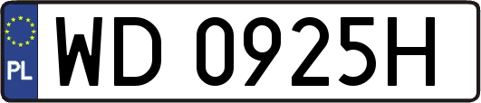 WD0925H