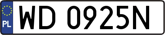 WD0925N