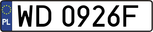 WD0926F