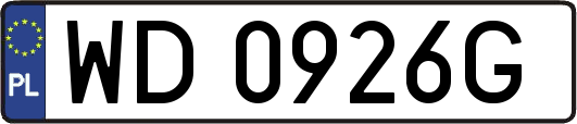 WD0926G
