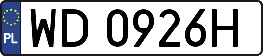 WD0926H