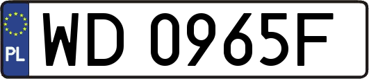 WD0965F