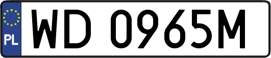 WD0965M
