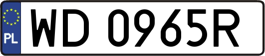 WD0965R