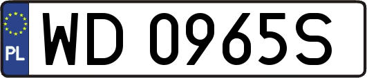 WD0965S