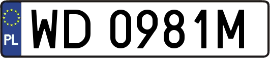 WD0981M