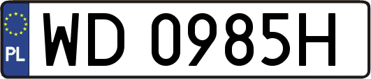 WD0985H