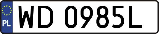 WD0985L