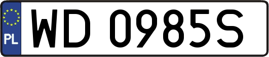 WD0985S