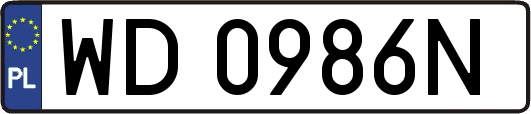 WD0986N