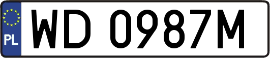 WD0987M