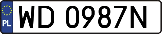 WD0987N