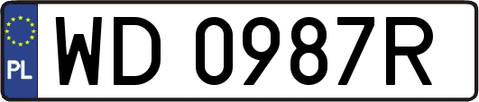 WD0987R