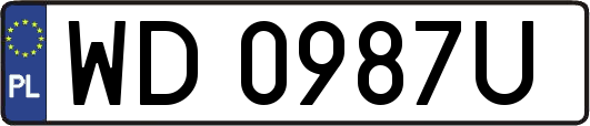 WD0987U