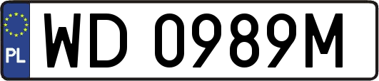 WD0989M