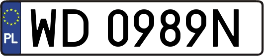 WD0989N