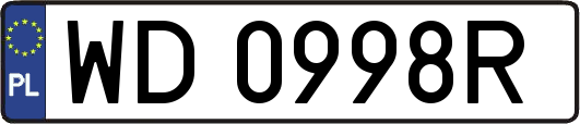 WD0998R