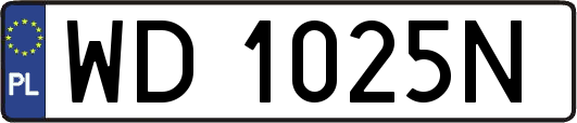WD1025N