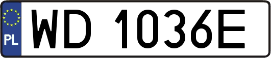 WD1036E