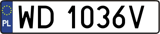 WD1036V