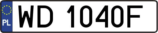 WD1040F