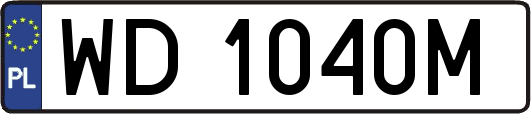 WD1040M
