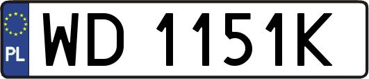 WD1151K