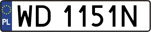 WD1151N