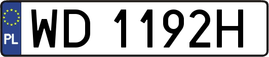 WD1192H