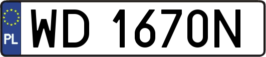 WD1670N